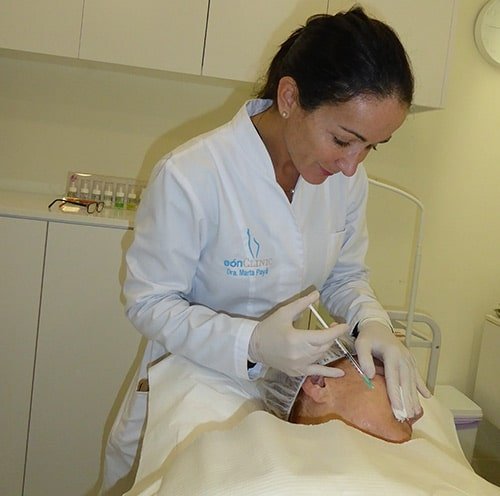 tratamiento facial con ácido hialurónico Mallorca